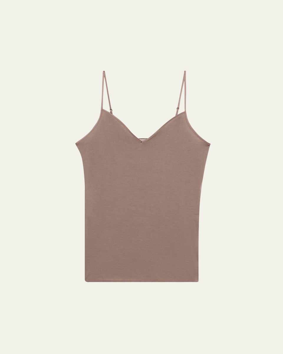 Seamless Cotton V-Neck Camisol